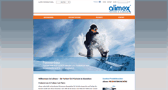Desktop Screenshot of alimex.de