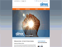 Tablet Screenshot of alimex.de